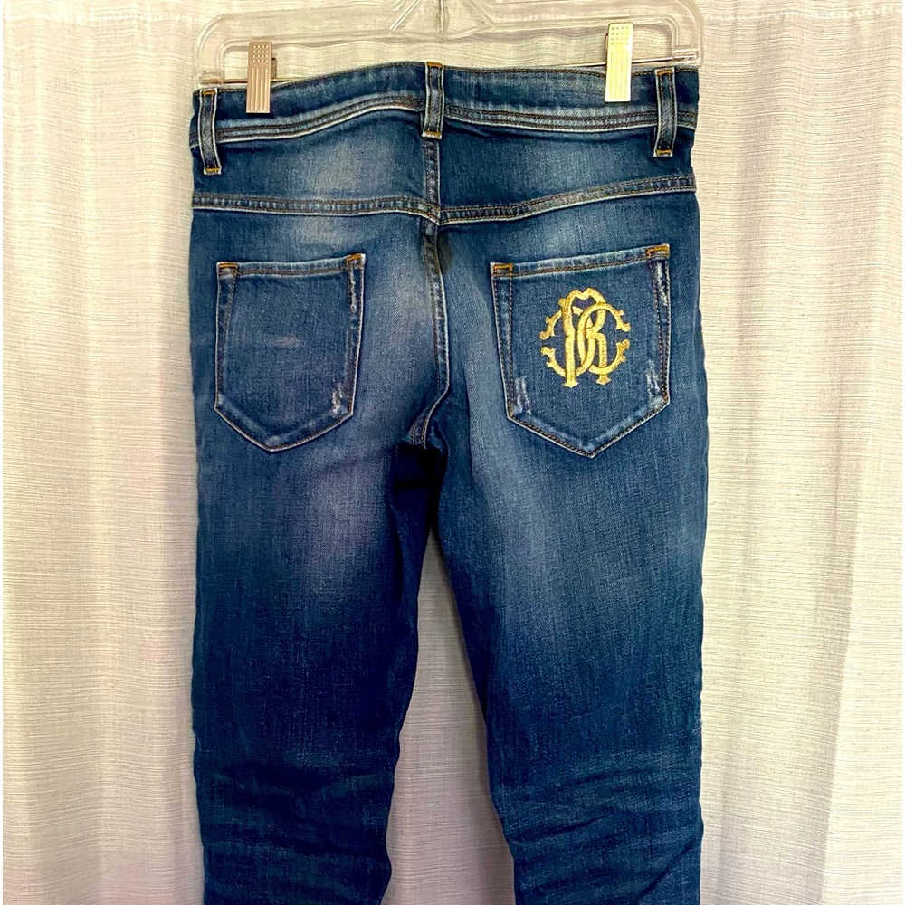 Roberto cavalli jeans from Italy. Original price 432.00.